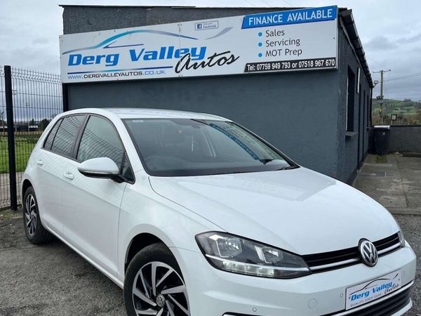 Volkswagen Golf Hatchback, Diesel, 2019, White