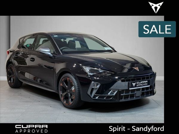 Cupra Leon Hatchback, Petrol Hybrid, 2025, Black
