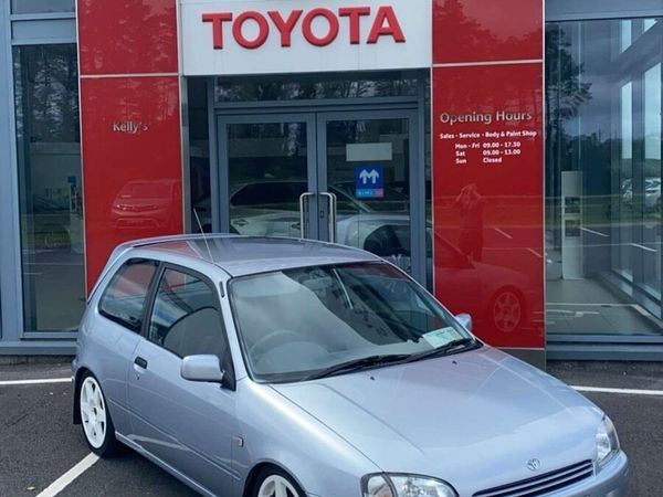 Toyota Starlet Hatchback, Petrol, 1996, Grey