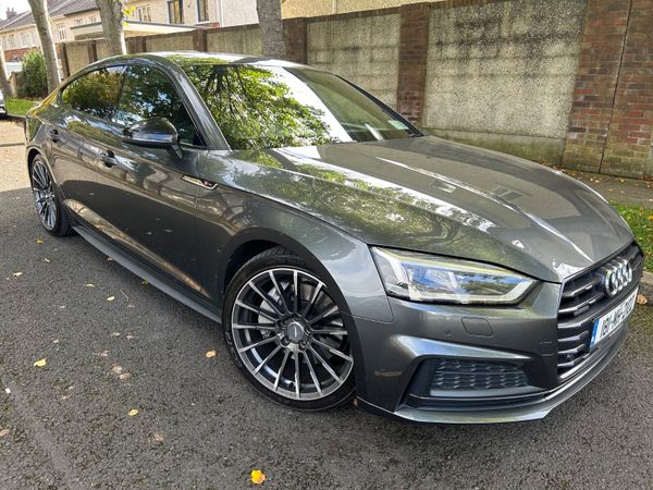 Audi A5 Hatchback, Petrol, 2018, Grey