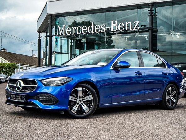 Mercedes-Benz C-Class Saloon, Petrol Hybrid, 2022, Blue