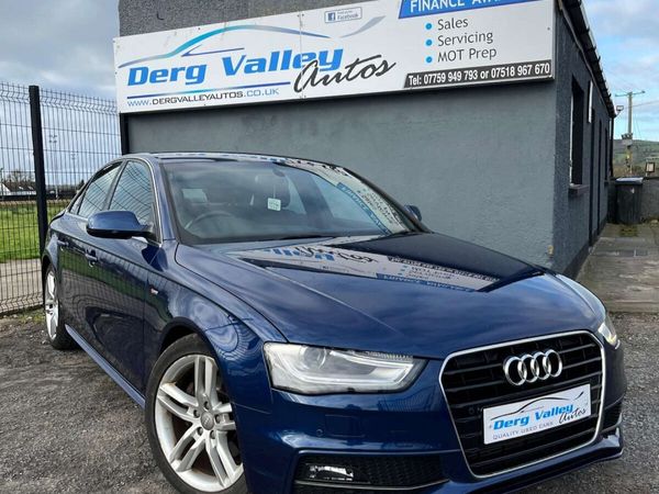 Audi A4 Saloon, Diesel, 2014, Blue