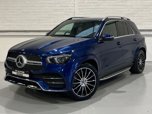 Mercedes-Benz GLE SUV, Diesel Plug-in Hybrid, 2022, Blue