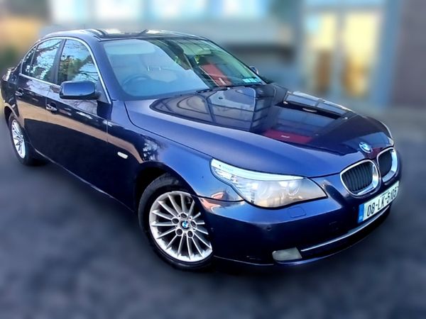 BMW 5-Series Saloon, Diesel, 2008, Blue