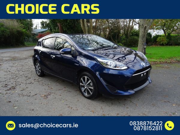 Toyota Aqua Hatchback, Petrol Hybrid, 2019, Blue