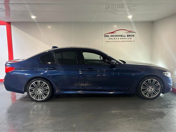 BMW 5-Series Saloon, Diesel, 2018, Blue