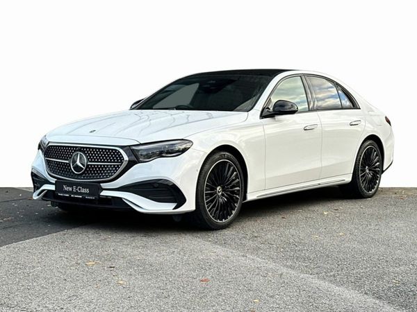 Mercedes-Benz E-Class Saloon, Diesel Plug-in Hybrid, 2026, White