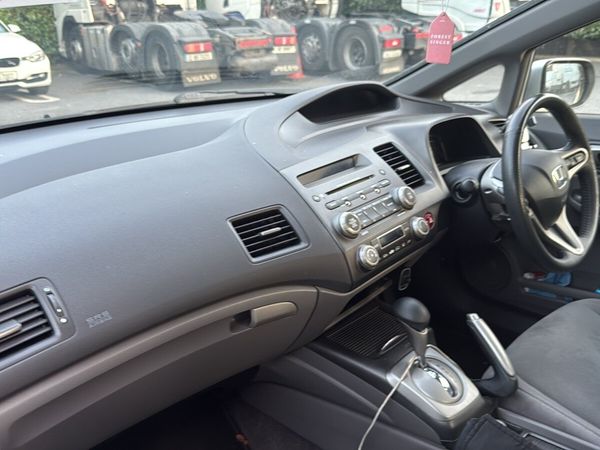 Honda Civic Saloon, Petrol Hybrid, 2008, Grey