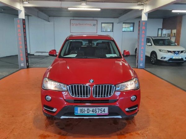 BMW X3 SUV, Diesel, 2016, Red