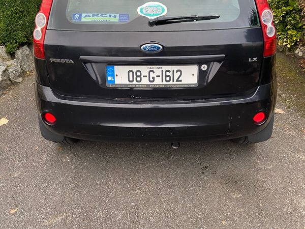 Ford Fiesta Hatchback, Petrol, 2008, Black