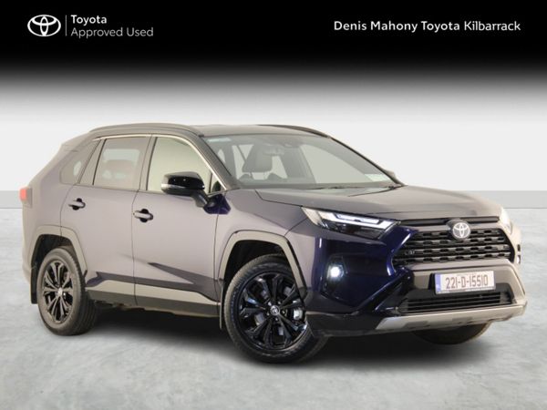 Toyota RAV4 SUV, Petrol Hybrid, 2022, Blue