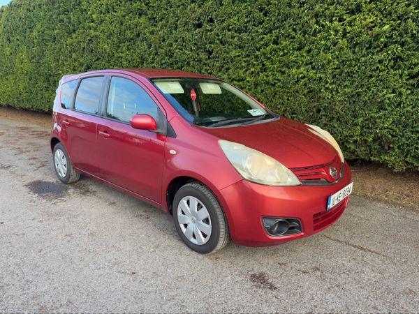 Nissan Note MPV, Petrol, 2010, Red