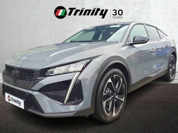 Peugeot 408 Coupe, Petrol Hybrid, 2026, Grey