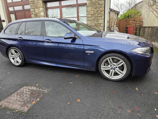BMW 5-Series Estate, Diesel, 2015, Blue