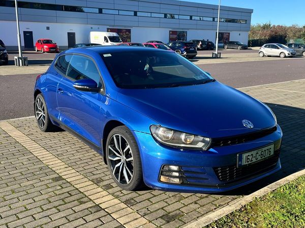 Volkswagen Scirocco Coupe, Diesel, 2016, Blue