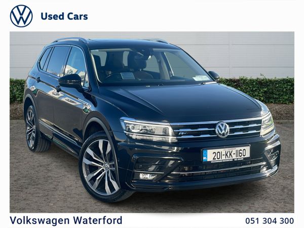 Volkswagen Tiguan Allspace SUV, Diesel, 2020, Black