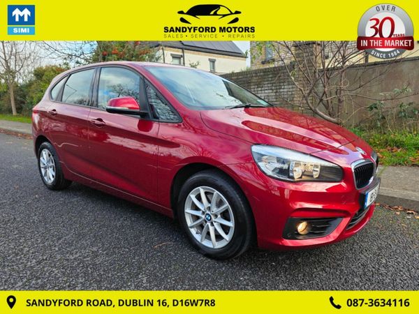 BMW 2-Series Estate, Petrol, 2018, Red