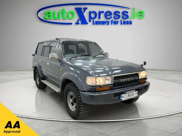 Toyota Land Cruiser SUV, Diesel, 1993, Blue