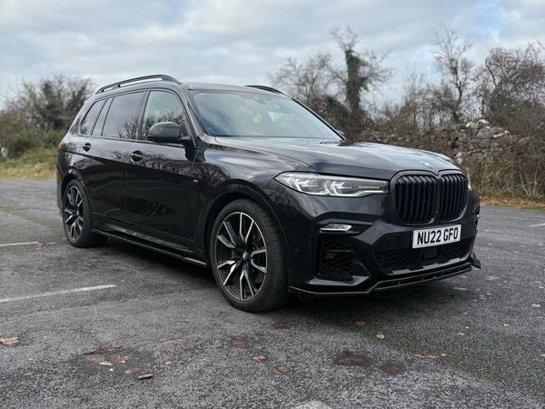 BMW X7 SUV, Diesel Hybrid, 2022, Black