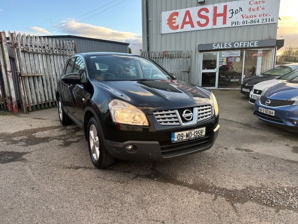 Nissan Qashqai Hatchback, Diesel, 2009, Black
