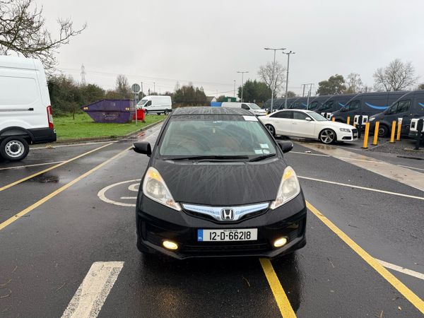 Honda Fit Hatchback, Petrol Hybrid, 2012, Black