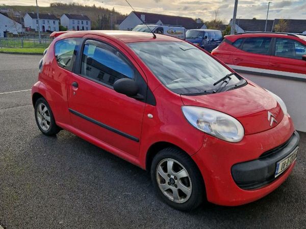 Citroen C1 Hatchback, Petrol, 2008, Red