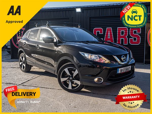 Nissan Qashqai Hatchback, Diesel, 2016, Black