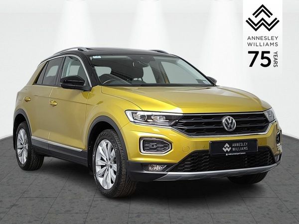 Volkswagen T-Roc SUV, Petrol, 2019, Yellow
