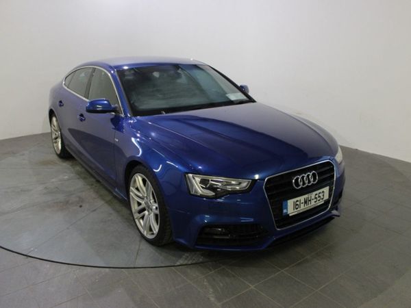 Audi A5 Hatchback, Diesel, 2016, Blue