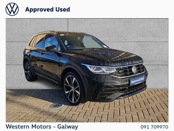 Volkswagen Tiguan SUV, Petrol Plug-in Hybrid, 2023, Black