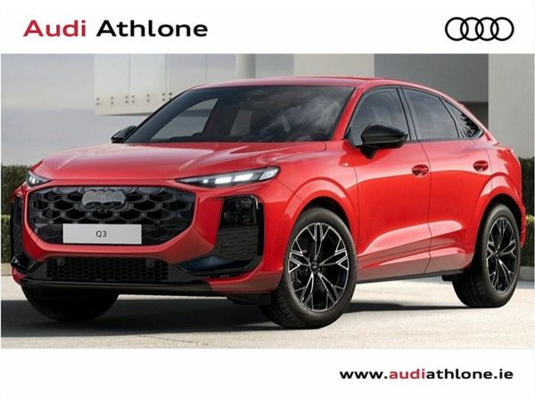 Audi Q3 SUV, Diesel Hybrid, 2026, Red