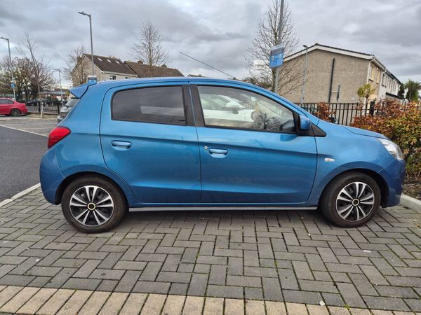 Mitsubishi Mirage Hatchback, Petrol, 2013, Blue