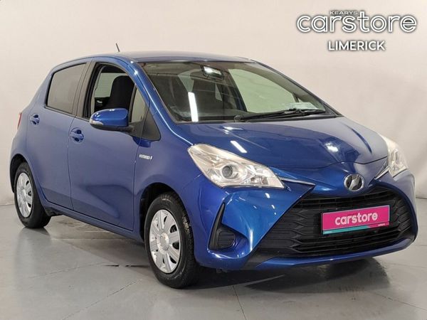 Toyota Vitz Hatchback, Petrol, 2017, Blue