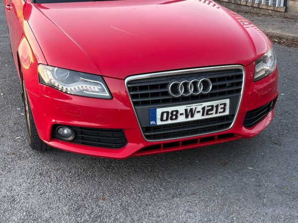 Audi A4 Saloon, Diesel, 2008, Red