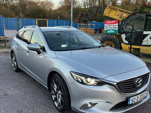 Mazda Mazda6 Estate, Diesel, 2015, Silver