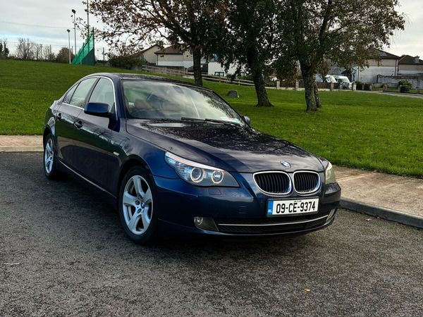 BMW 5-Series Saloon, Diesel, 2009, Blue