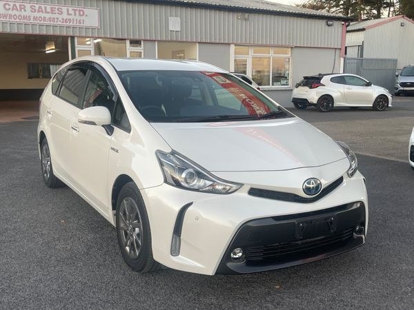 Toyota Prius Hatchback, Petrol Hybrid, 2016, White