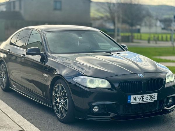 BMW 5-Series Saloon, Diesel, 2014, Black
