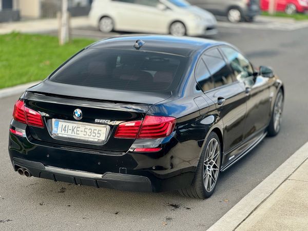 BMW 5-Series Saloon, Diesel, 2014, Black
