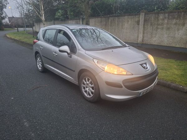Peugeot 207 Estate, Diesel, 2009, Silver