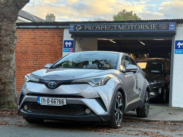 Toyota C-HR Hatchback, Petrol Hybrid, 2017, Silver