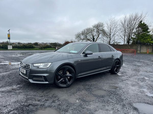 Audi A4 Saloon, Diesel, 2018, Grey