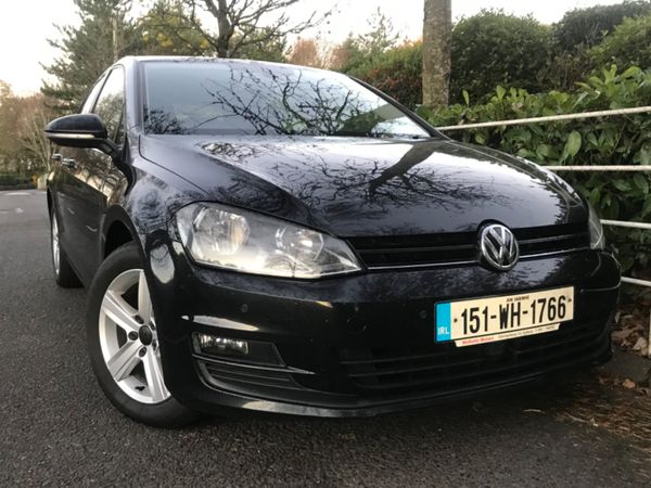 Volkswagen Golf Hatchback, Diesel, 2015, Black