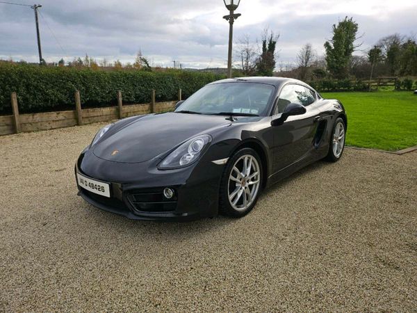 Porsche Cayman Coupe, Petrol, 2014, Black