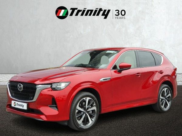 Mazda CX-60 SUV, Petrol Plug-in Hybrid, 2026, Red