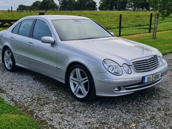 Mercedes-Benz E-Class Saloon, Petrol, 2005, Silver