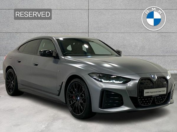 BMW i4 Hatchback, Electric, 2023, Grey