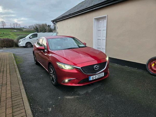 Mazda Mazda6 Saloon, Diesel, 2016, Red