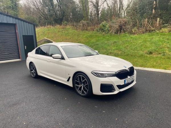 BMW 5-Series Saloon, Diesel, 2021, White