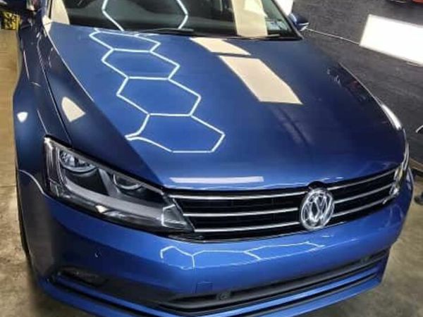 Volkswagen Jetta Saloon, Diesel, 2017, Blue
